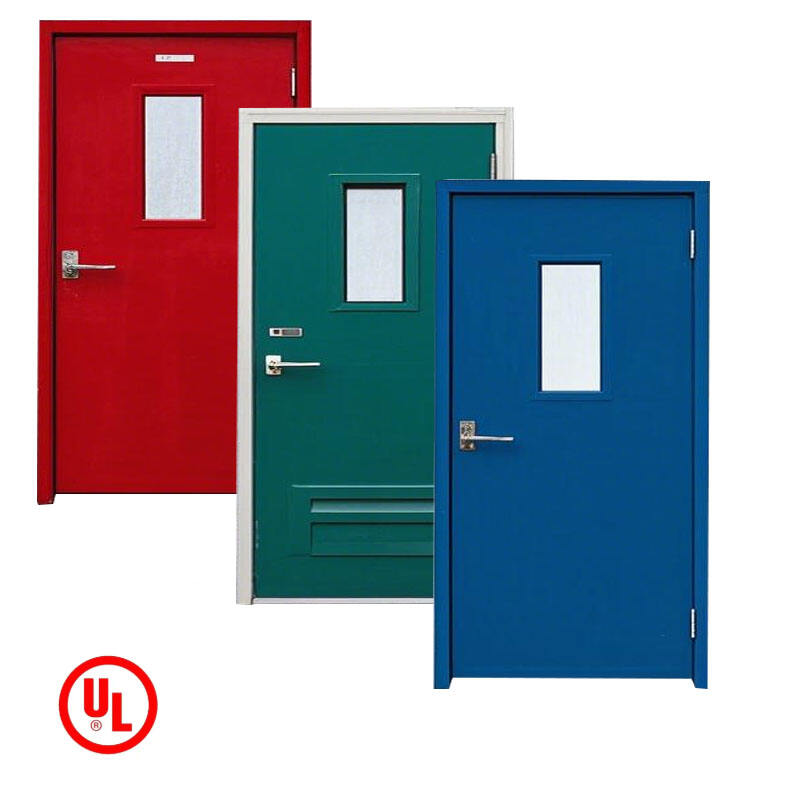 China Manufacturers Steel Fire Door Fire Rated Steel Doors
