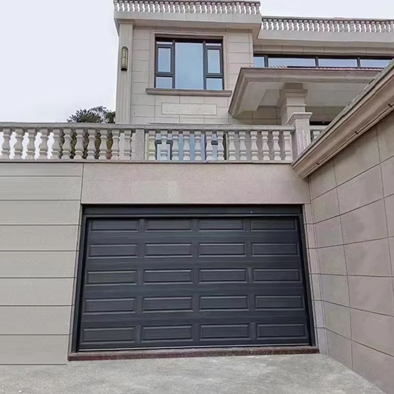 Modern New Steel Alloy Automatic Garage Door For Villa