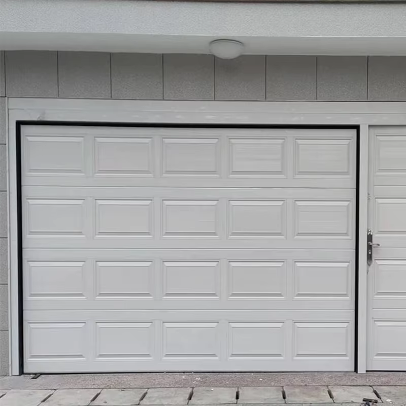 Modern New Steel Alloy Automatic Garage Door For Villa