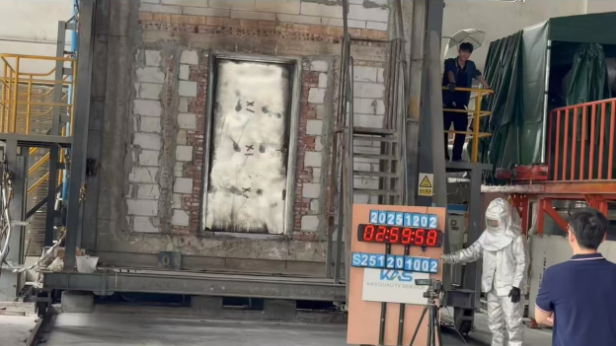 Passed UL 3-hour fire test(1)